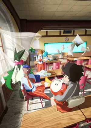 Постер Покемон: Палдейские ветры | анимав Постер Покемон: Палдейские ветры | анимав